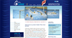 Desktop Screenshot of londonwaterpolo.com